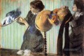 die kleinen Hutmacher 1882 Edgar Degas